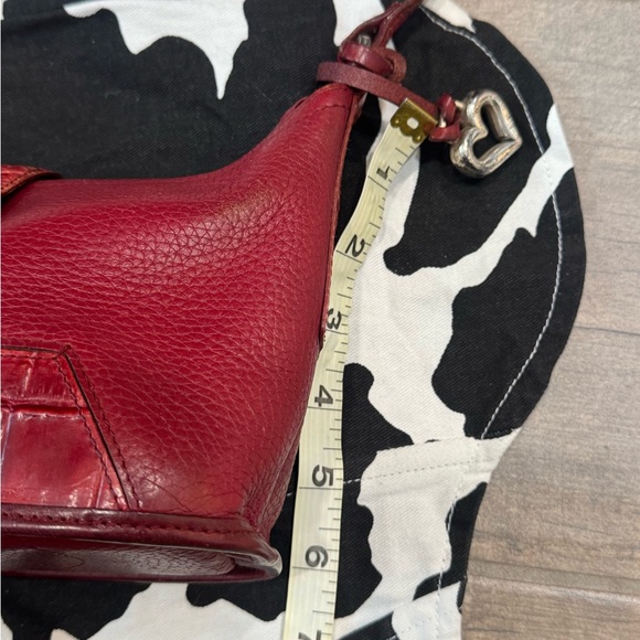 Vintage Y2K Brighton red leather handbag - Picture 15 of 16